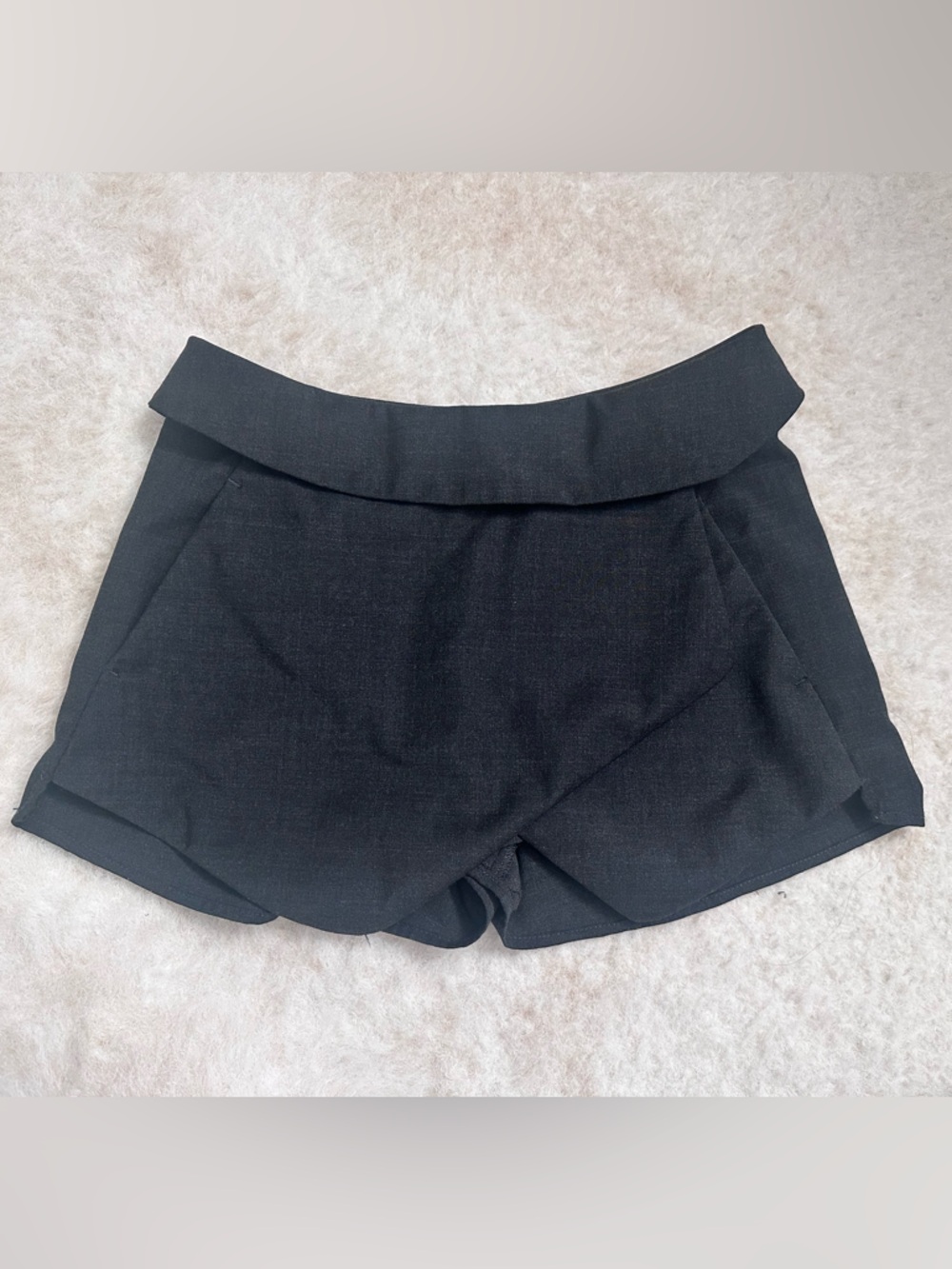 Talula Black High-Rise Skort Shorts